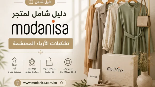 كود خصم مودانيسا RACB يمنح خصم 30% على العبايات، الفساتين، الحجاب وأزياء المحجبات من متجر مودانيسا 2026.